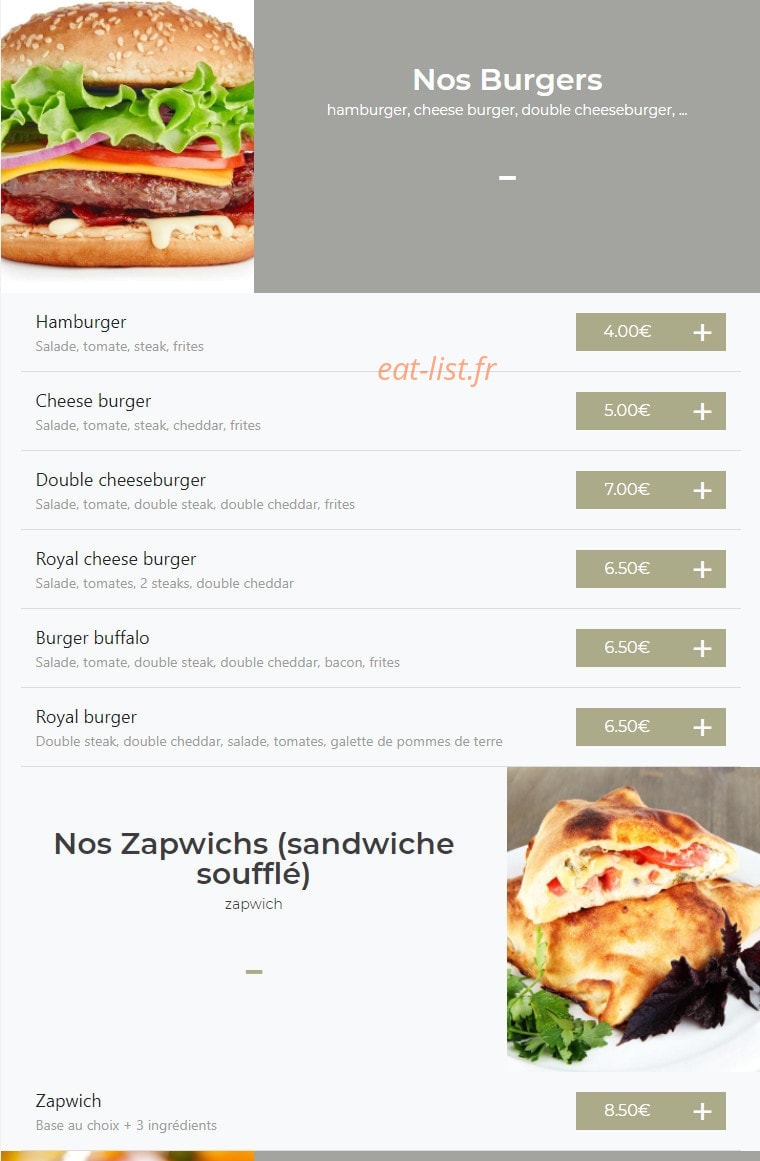 Maestro Pizza — carte page 15