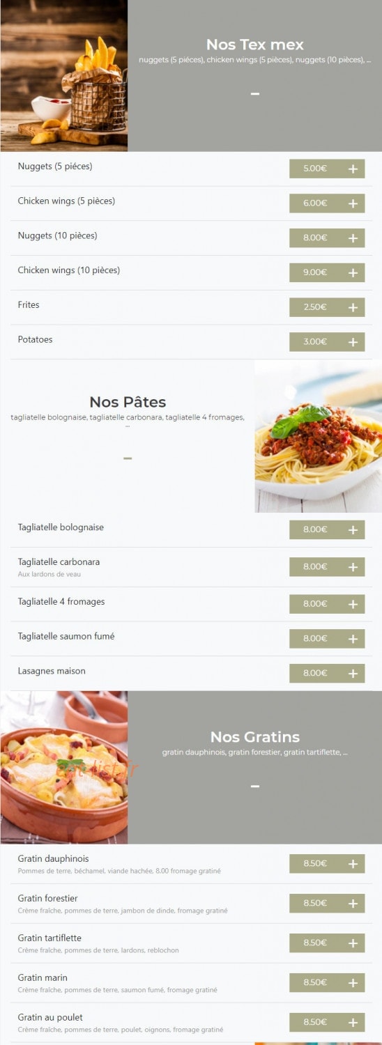 Maestro Pizza — carte page 17