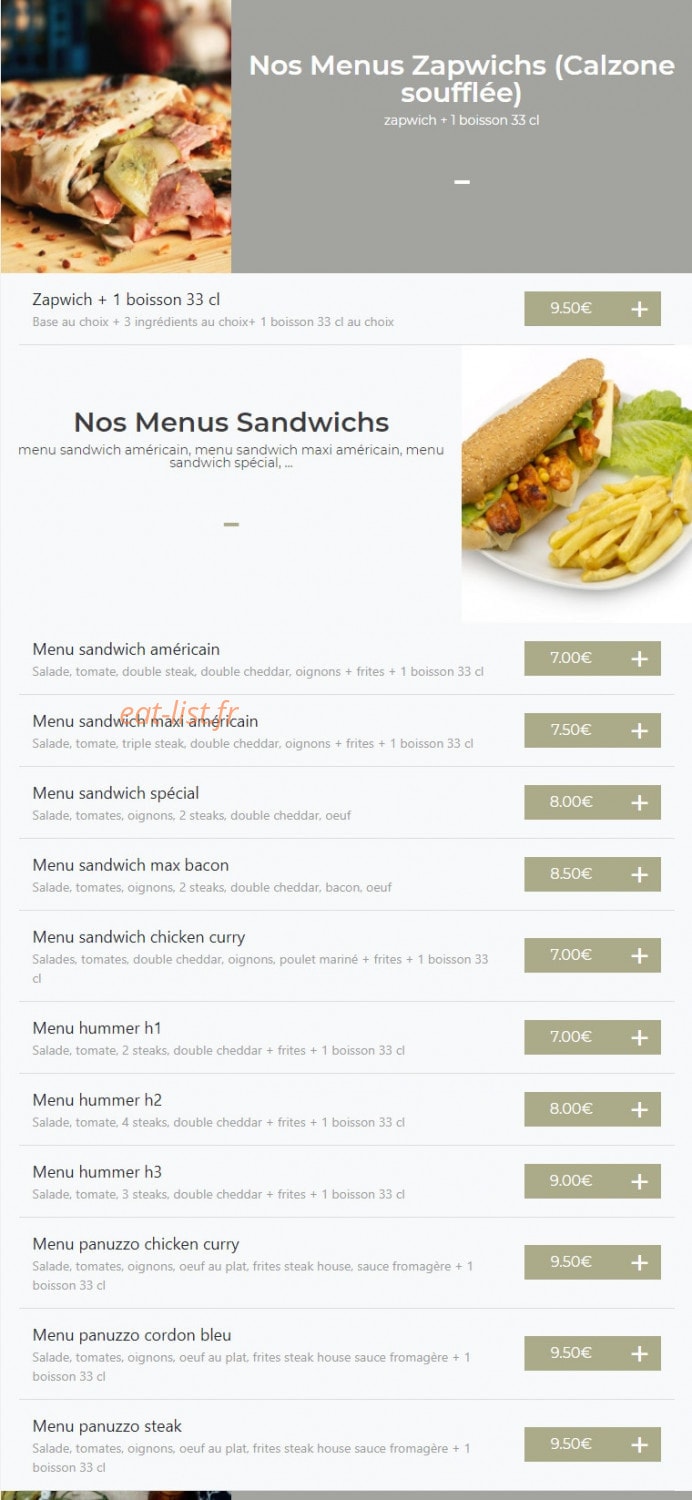 Maestro Pizza — carte page 12