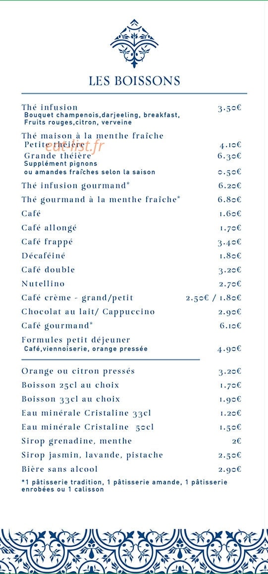 Mille et Une Graines — carte page 3
