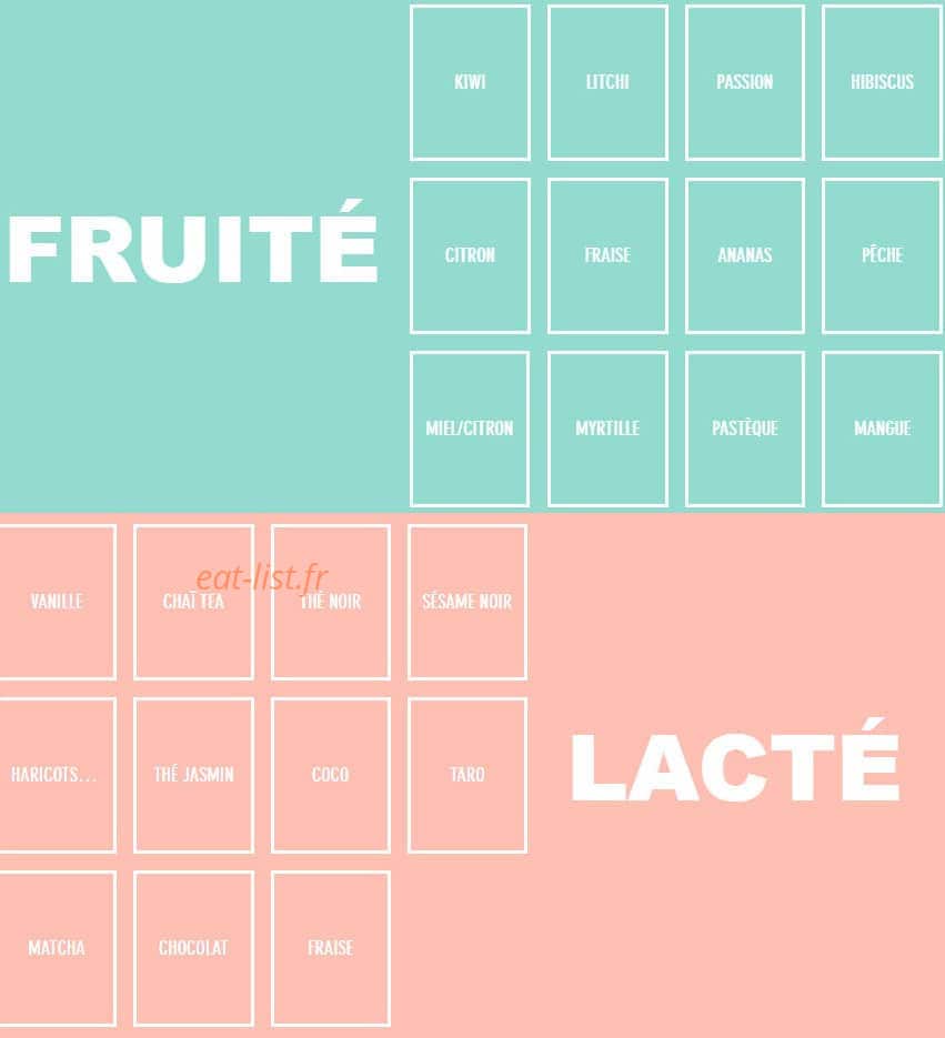 Momen'Tea — carte page 1