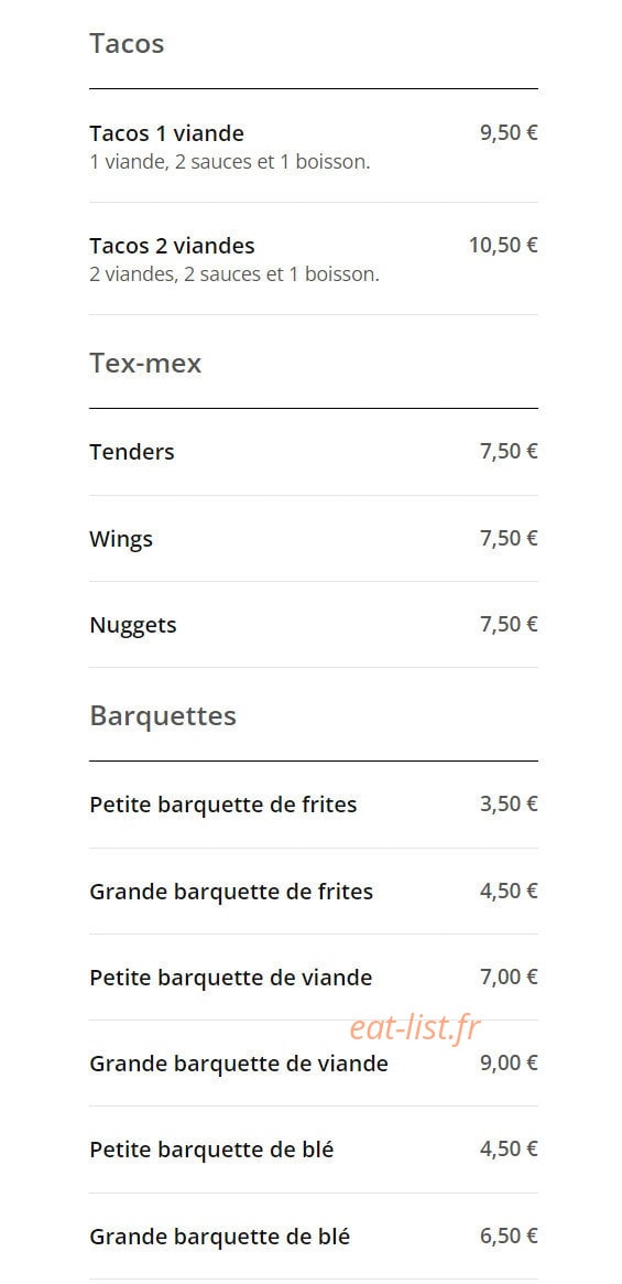 Naanfood — carte page 6