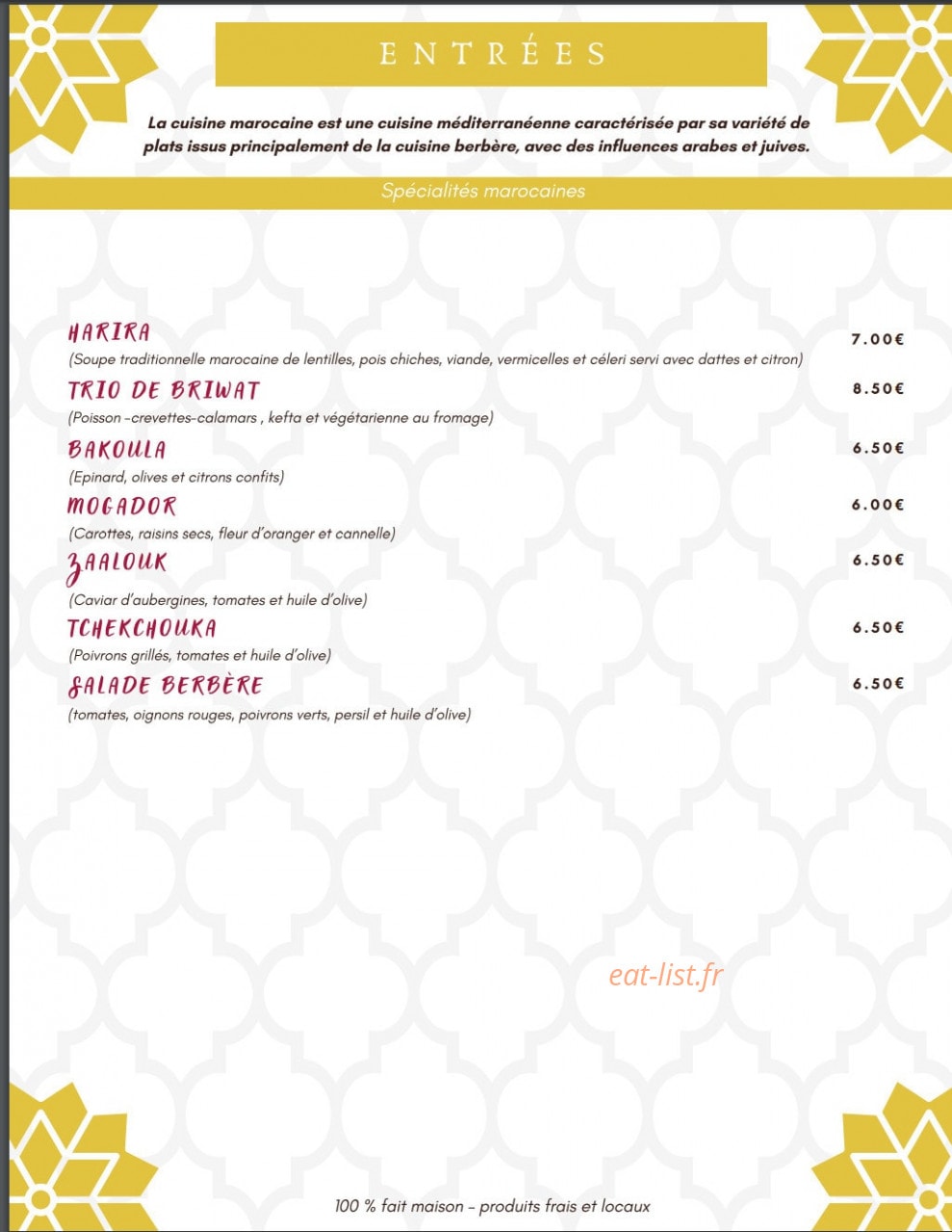Ô cœur de l'Orient — carte page 1