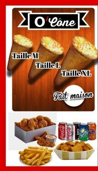 O'Cone Pizza — carte page 2