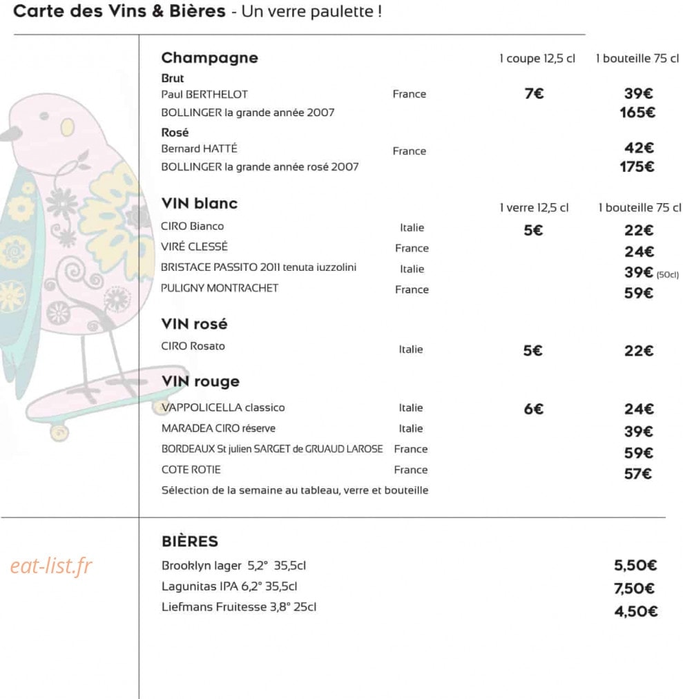 Paulette — carte page 3