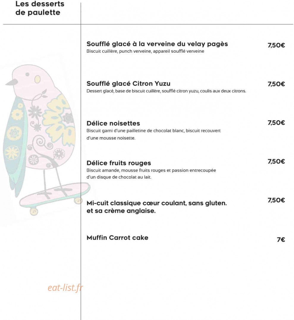 Paulette — carte page 2