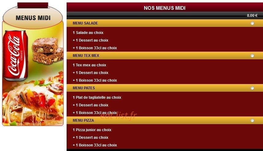 Pizza La Juventus — carte page 2