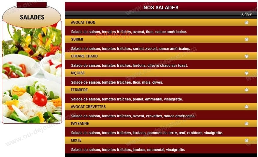 Pizza La Juventus — carte page 11