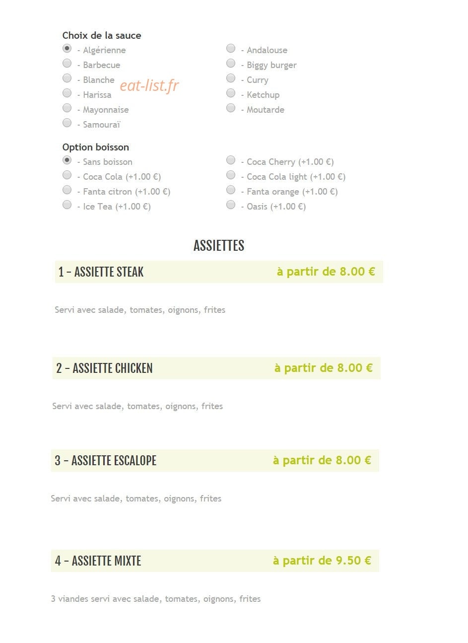 Pizzeria Del Mondo — carte page 23