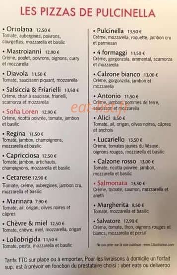 Pulcinella — carte page 2