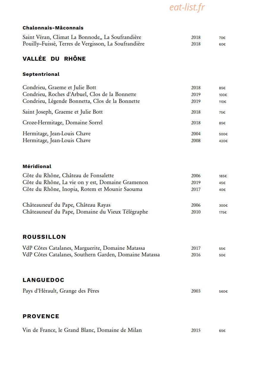 Racine — carte page 19