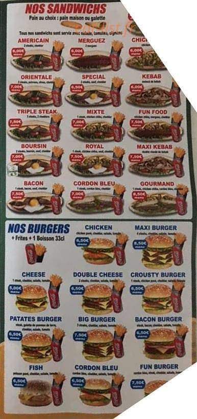 Resto Pizza — carte page 3