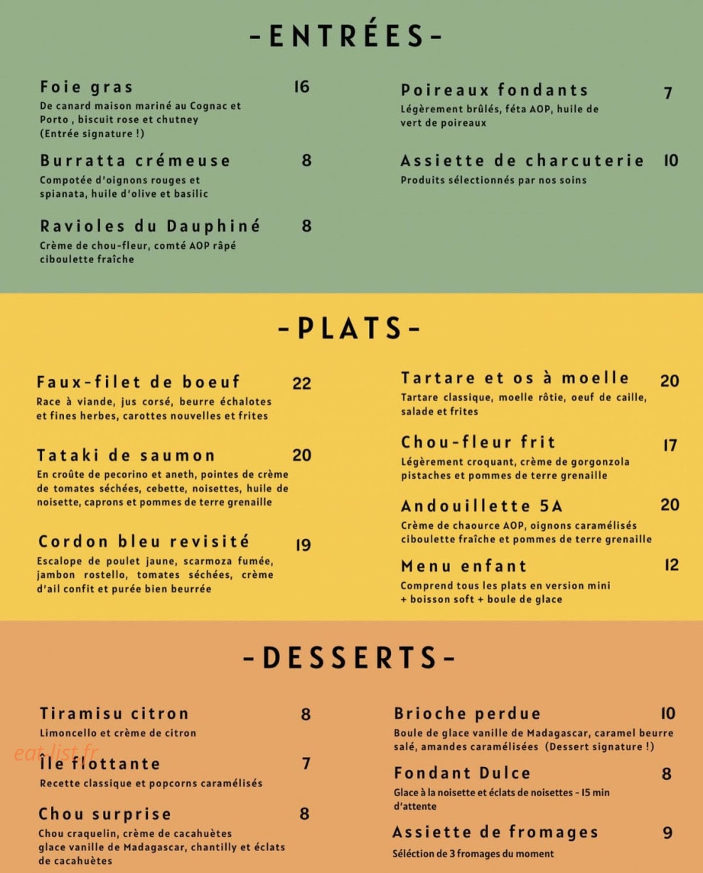 Sacrebleu! — carte page 1