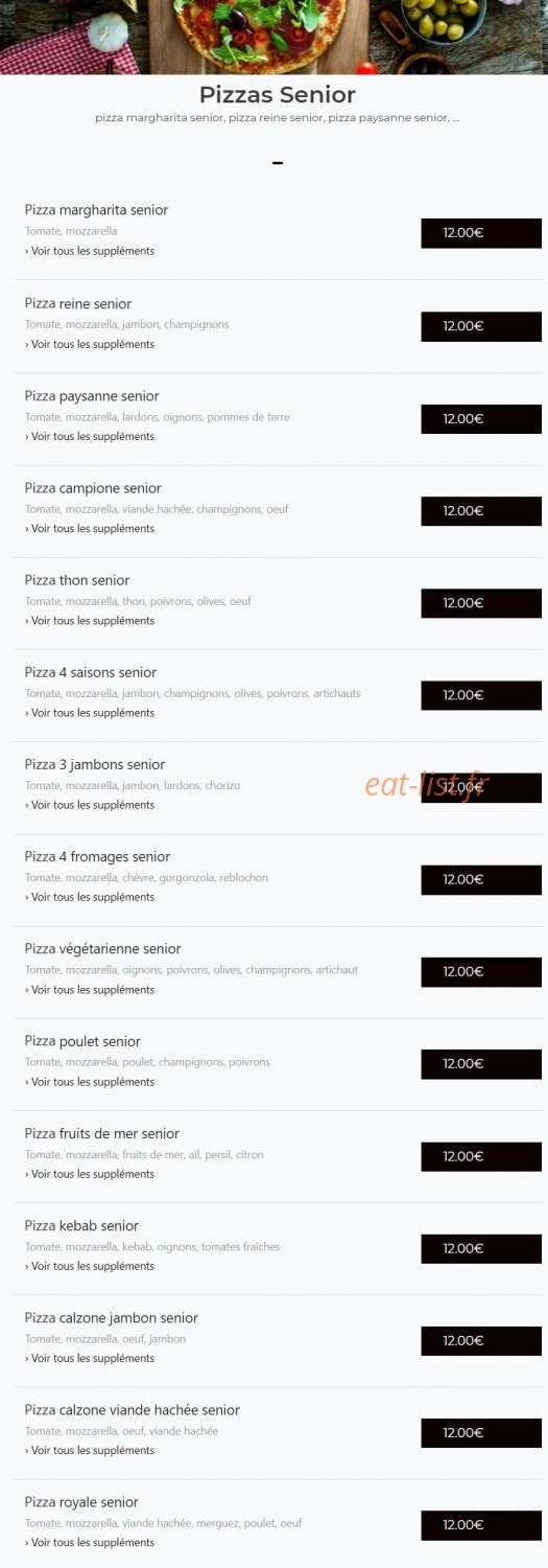 Saint Anne Fun Food — carte page 5