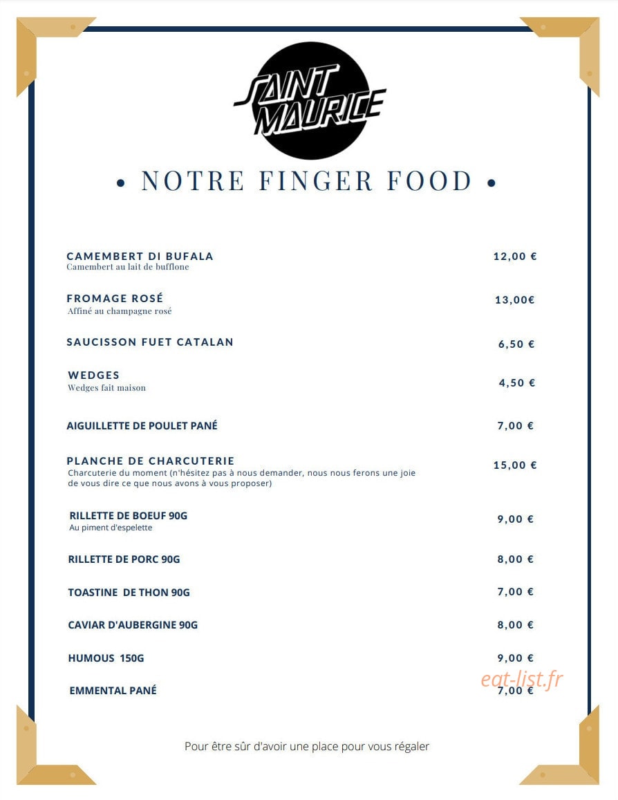 Saint X Maurice — carte page 6