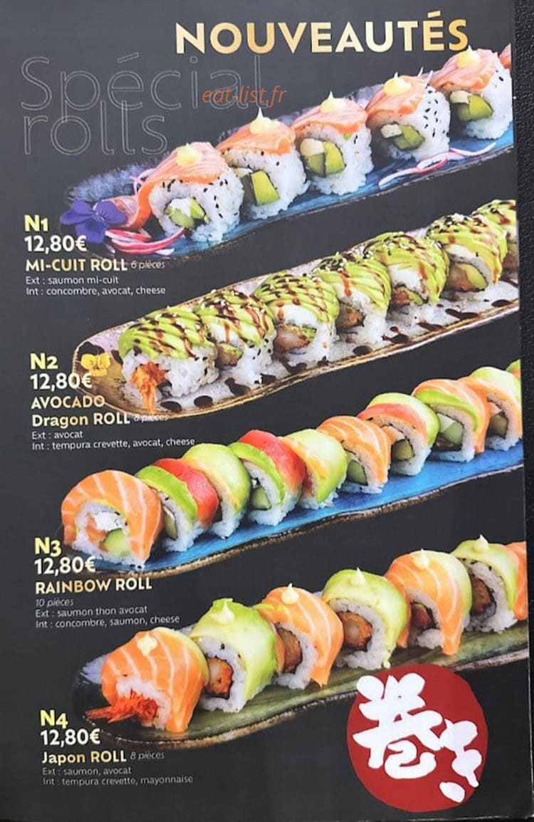 Sushido — carte page 4