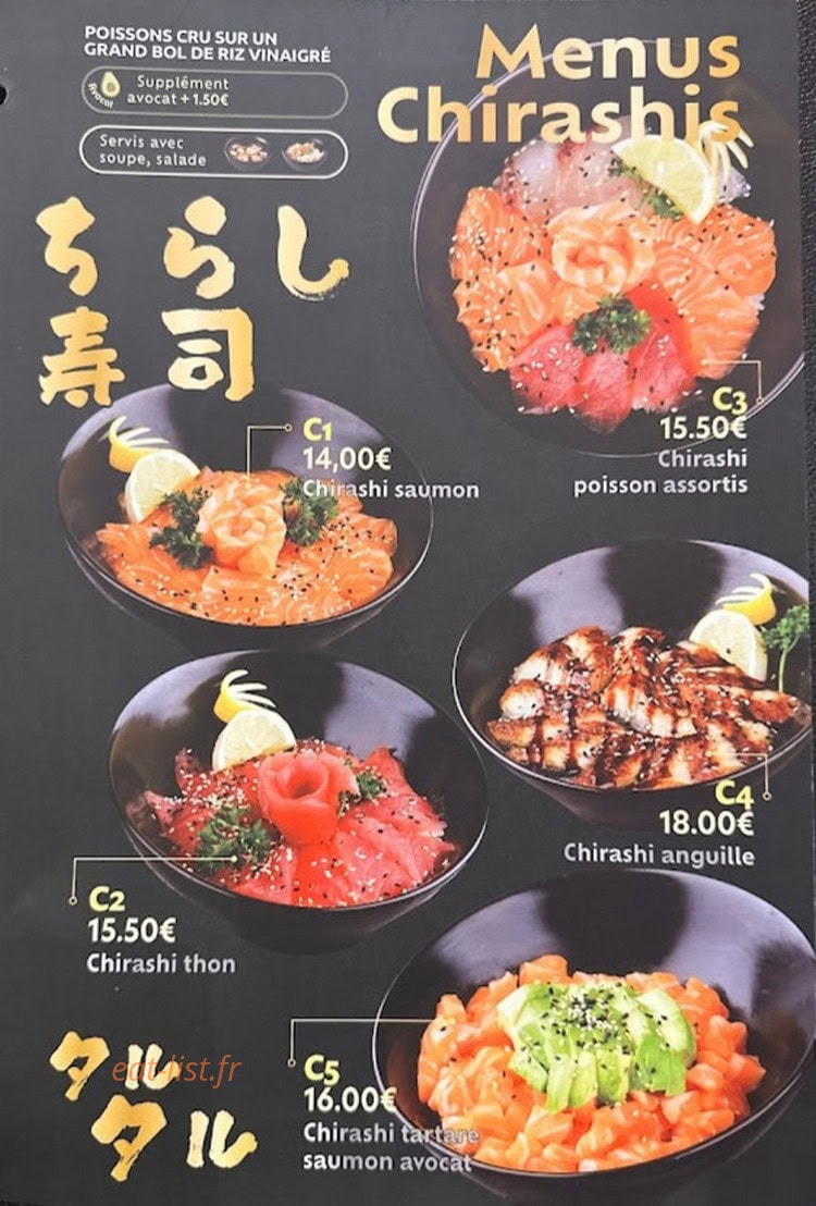Sushido — carte page 5