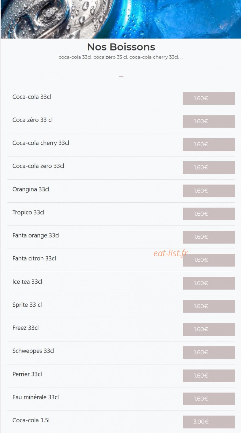 The Food Box — carte page 7
