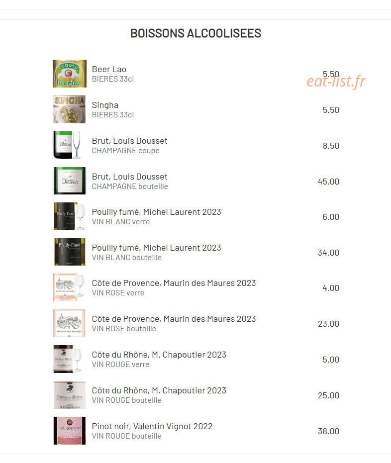 Tip Khao — carte page 5