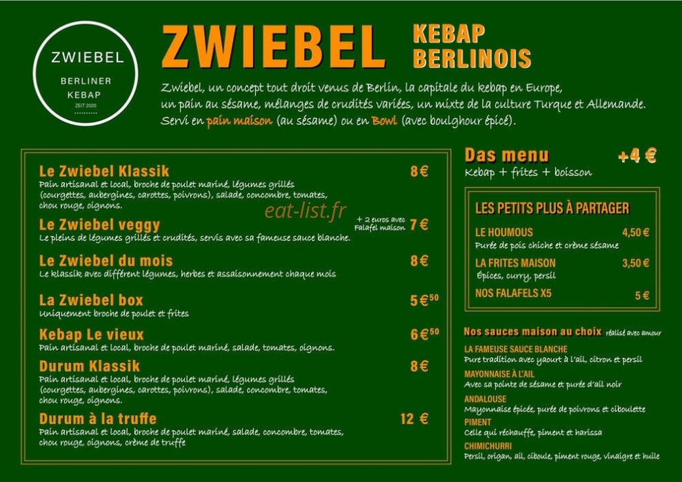 Zwiebel — carte page 2