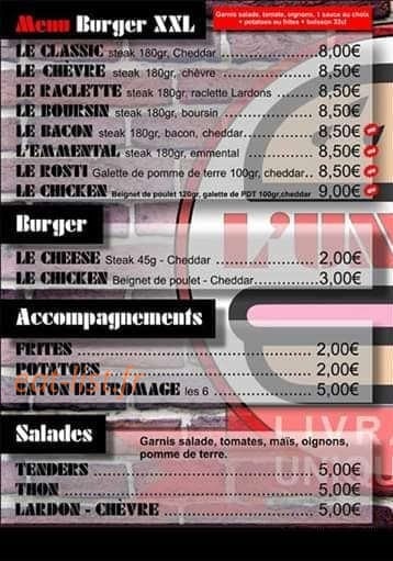 L'unique — carte page 2