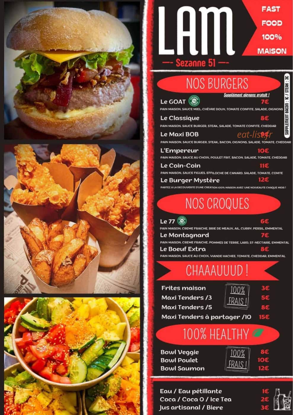 Lam — carte page 1