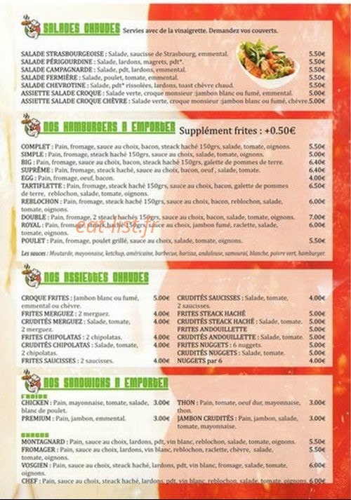 méline pizza — carte page 3