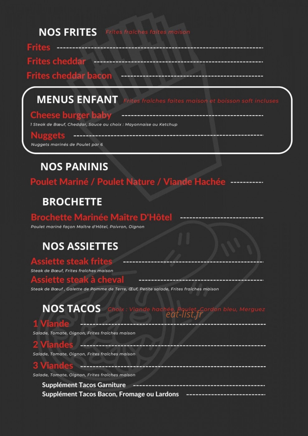 Salt&Peppa — carte page 1