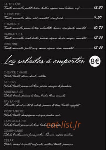 Le Relais — carte page 4