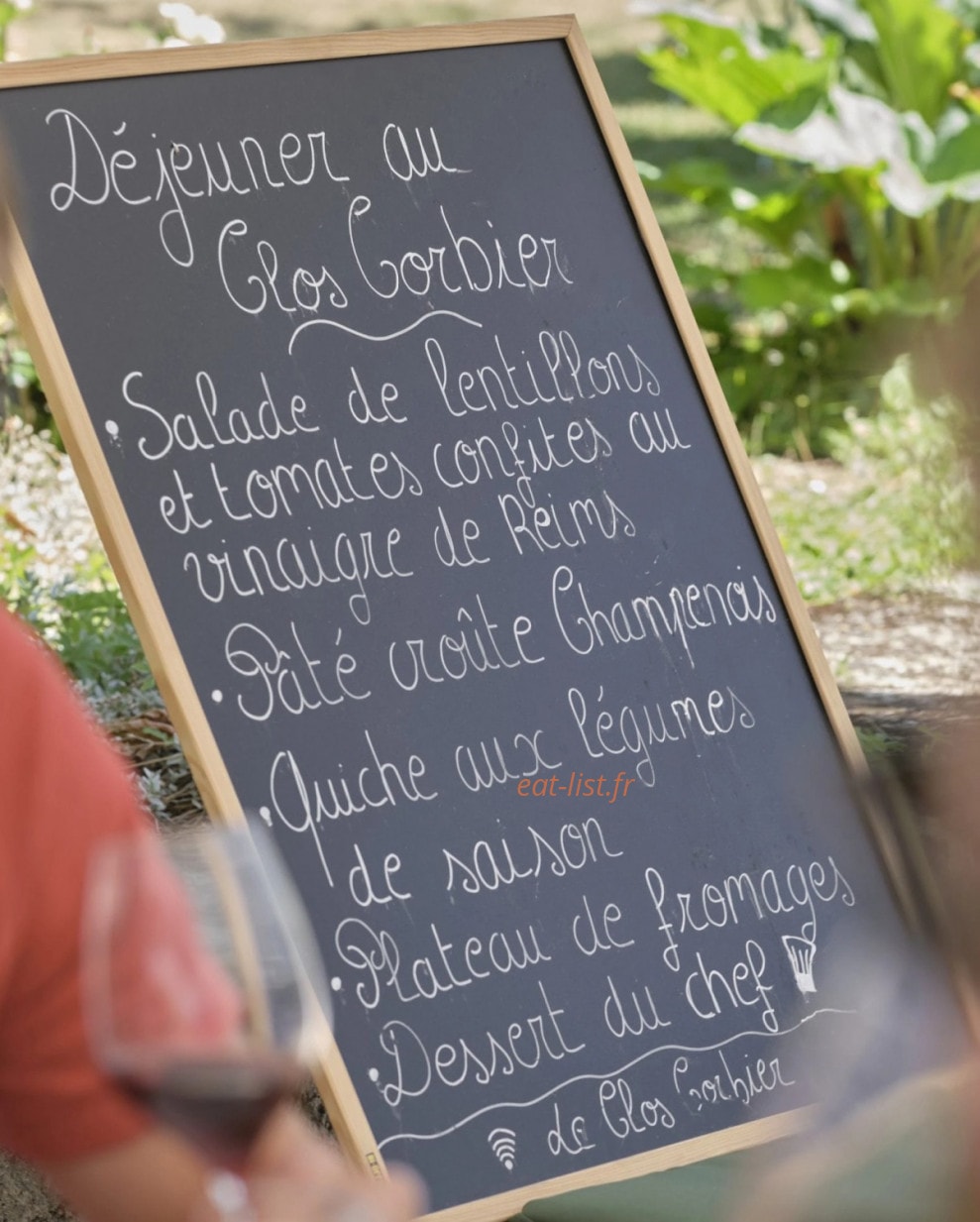 Le Clos Corbier — carte page 1