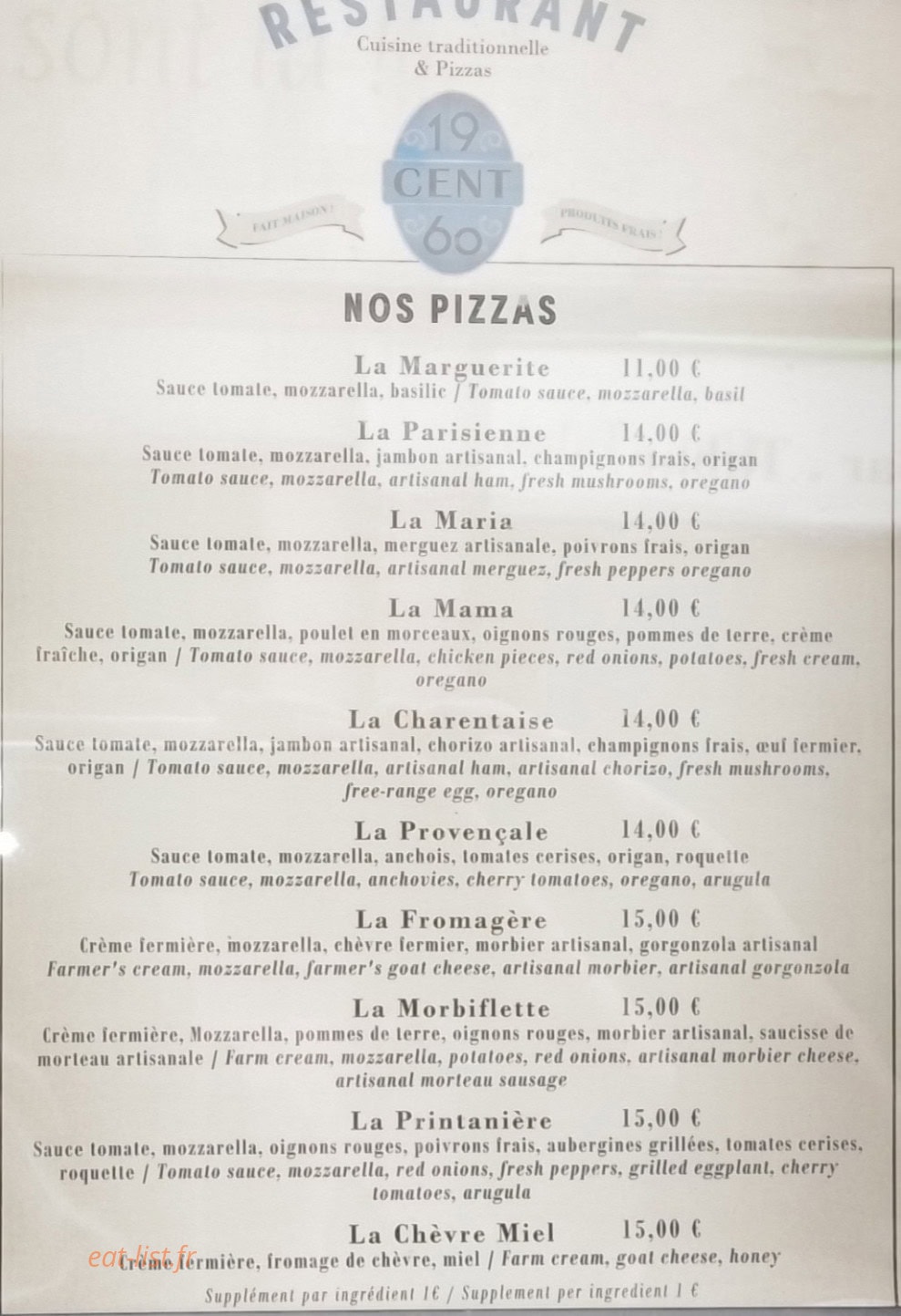 Le19cent60 — carte page 1