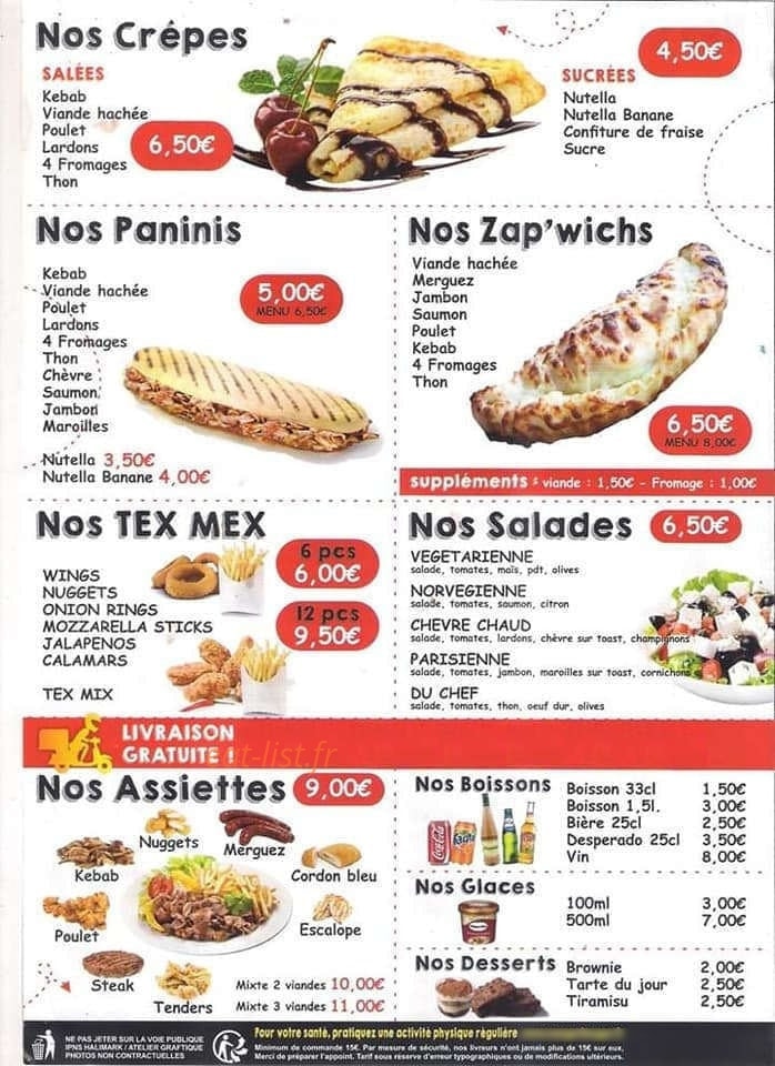 Paradise — carte page 3