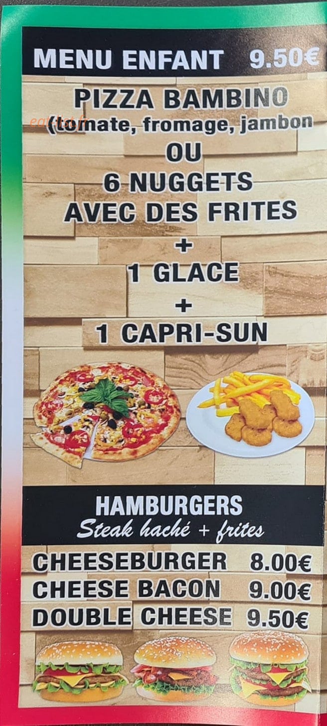 Pizza Roma — carte page 5