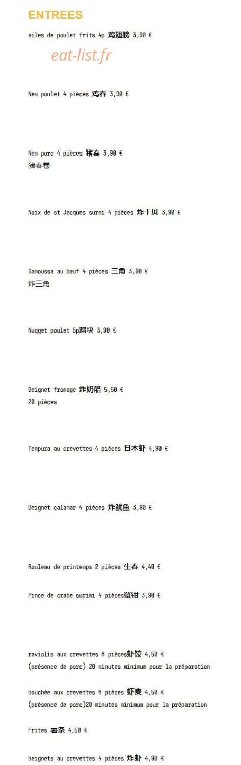 Le Royal d'Asie — carte page 4