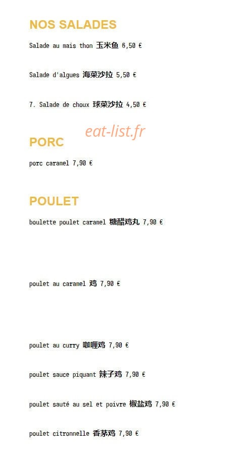 Le Royal d'Asie — carte page 5