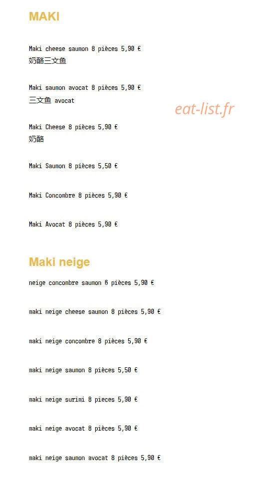 Le Royal d'Asie — carte page 2
