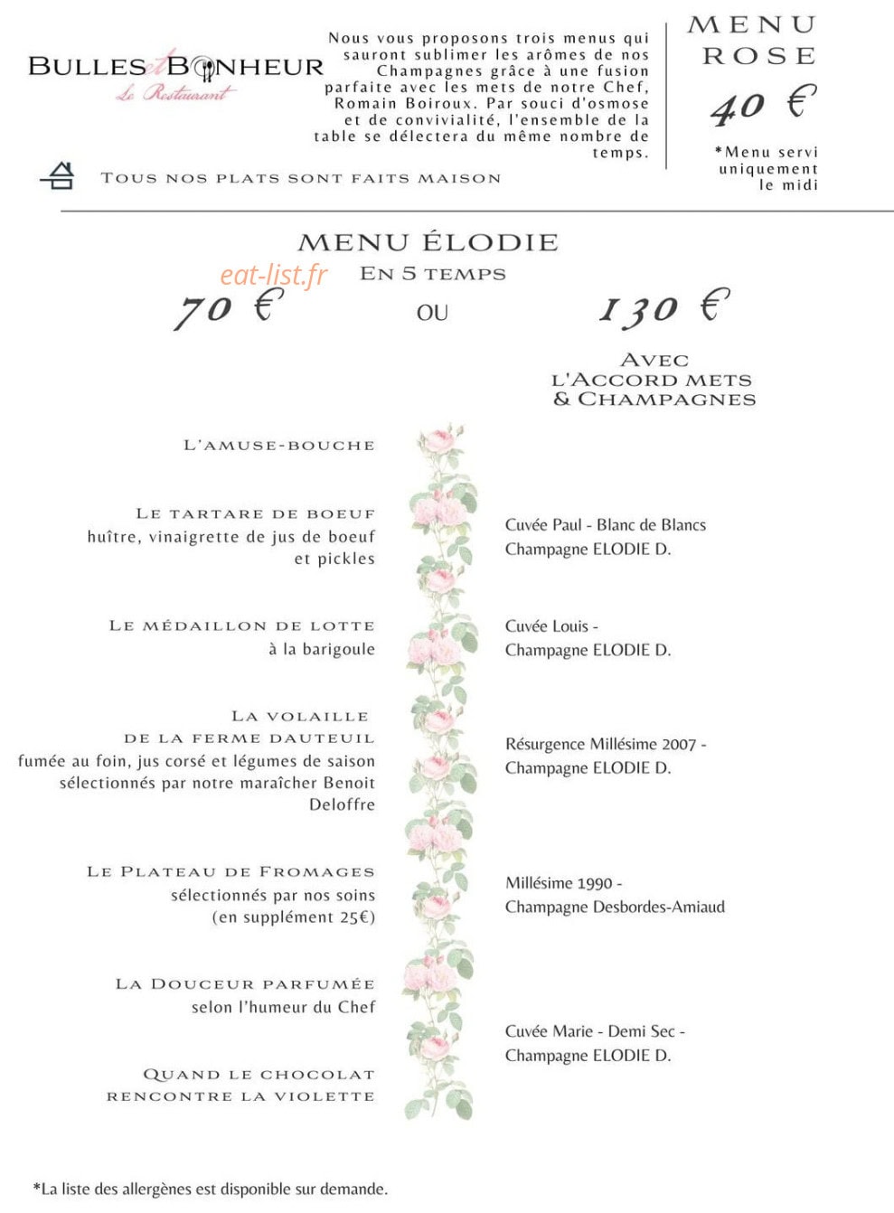 Bulles et Bonheur — carte page 1
