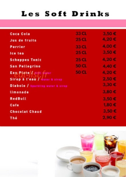 L'Atypique — carte page 2