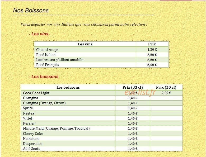 L'Italienne — carte page 6