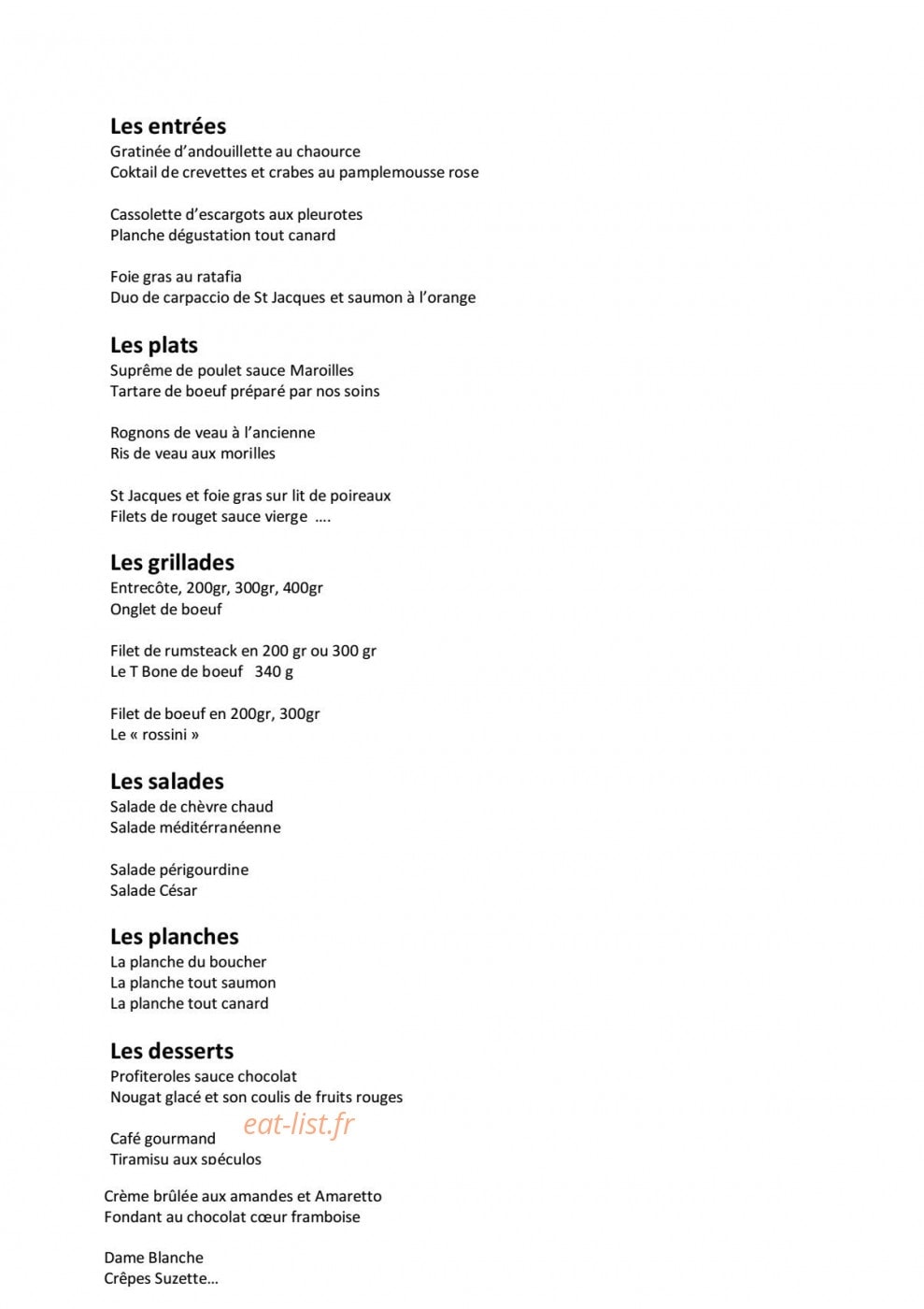 L'Oeil de Boeuf — carte page 1