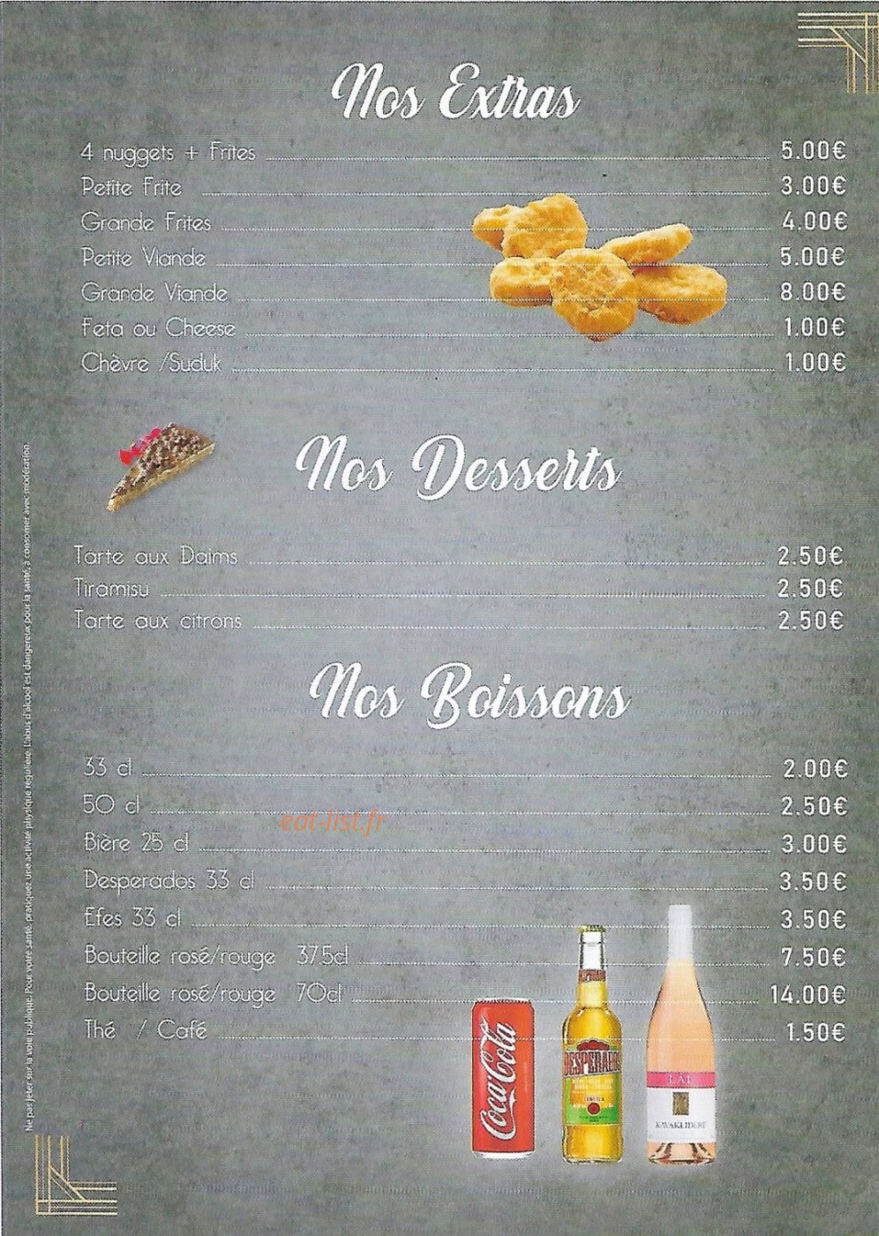 Le Kapadoce — carte page 4