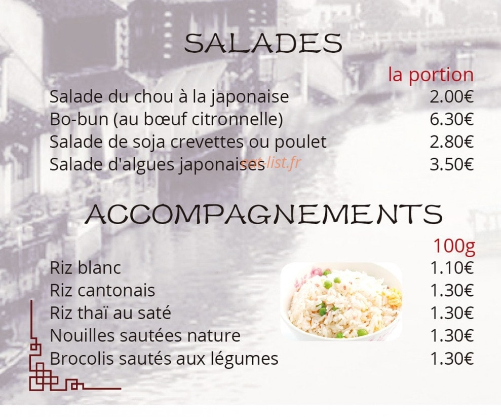 Maison délices — carte page 2