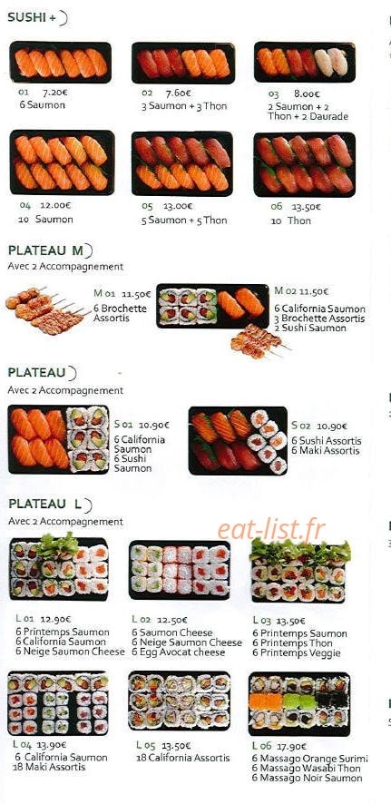 Miam Shop — carte page 3