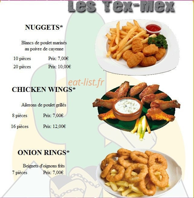 Speed allo Pizza — carte page 2