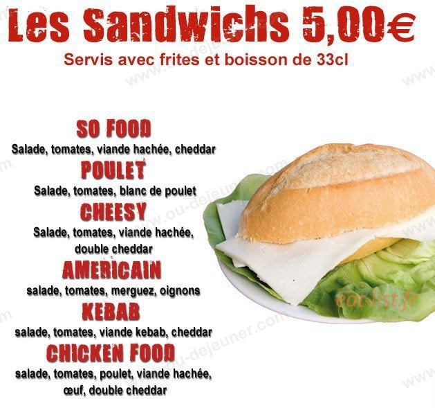 Speed allo Pizza — carte page 6