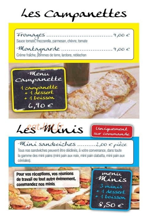 Tout en Saveur — carte page 6
