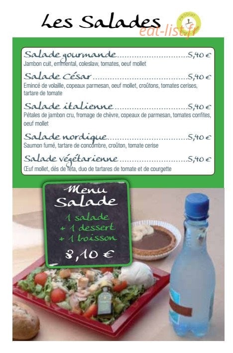 Tout en Saveur — carte page 5