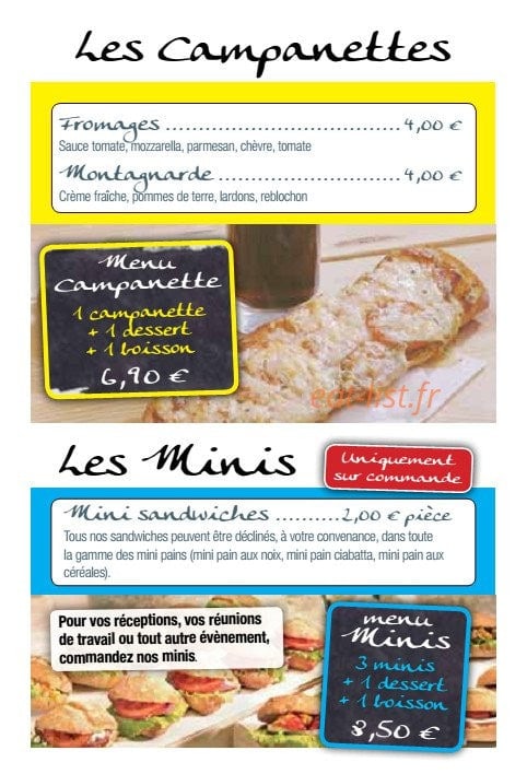 Tout en Saveur — carte page 6