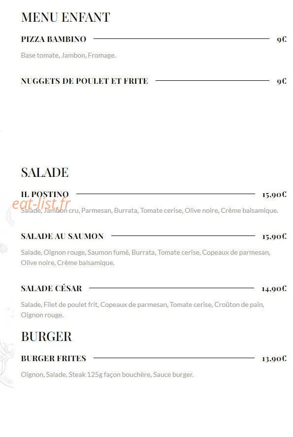 Il Postino — carte page 3