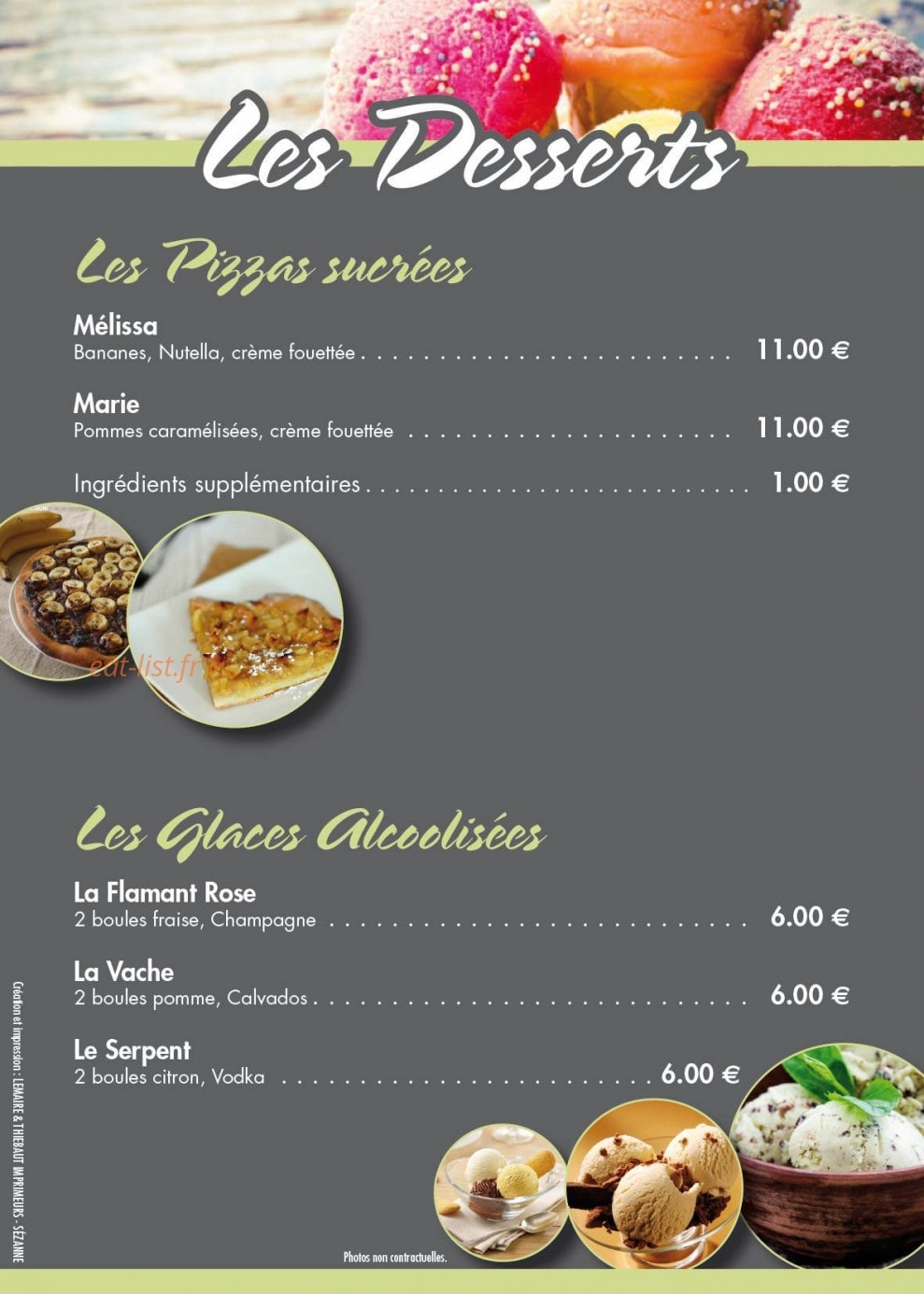 Le cafe De la poste — carte page 7